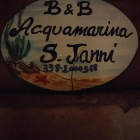Frühstückspension B&B Acquamarina Santo Janni